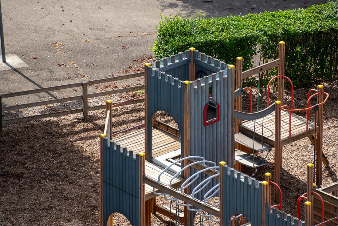 Hier soll der Neubau des Hortes Oeggisbüel hin