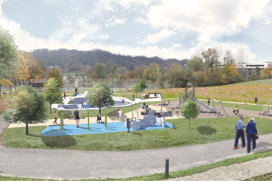 Nach dem neusten Gerichtsurteil ist es weiterhin ungewiss, ob in der Hochweid je ein solcher Park entstehen wird.