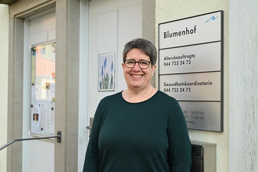 Berät in Gesundheits- und Pflegefragen: Gesundheitskoordinatorin Karin Bachmann.