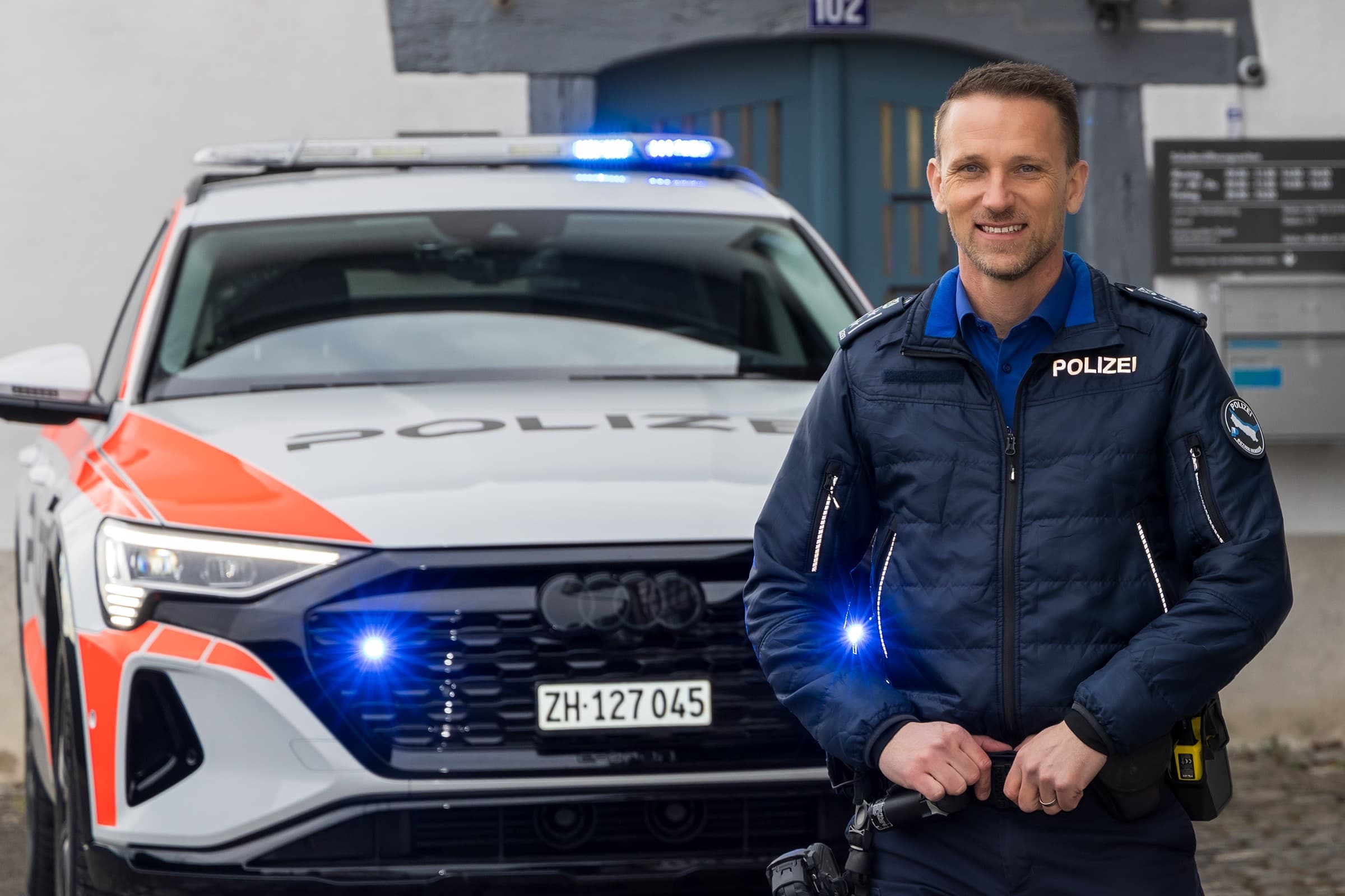 Yves Uebersax, der neue Chef der sechsköpfigen Gemeindepolizei Thalwil