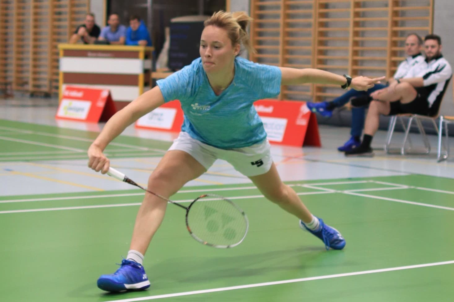 Hervorragende Leistung von Soraya De Visch Eijbergen bei ihrem Comeback.