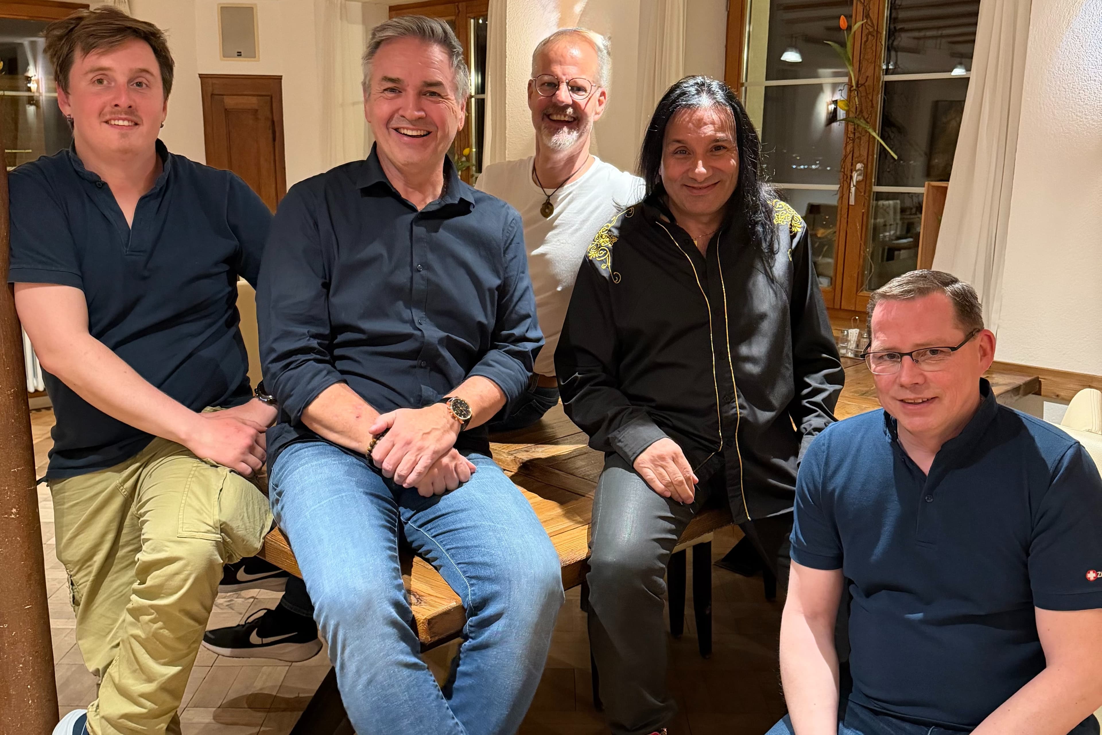 Geselliges Beisammensein der Zürisee Bikers an ihrer GV.