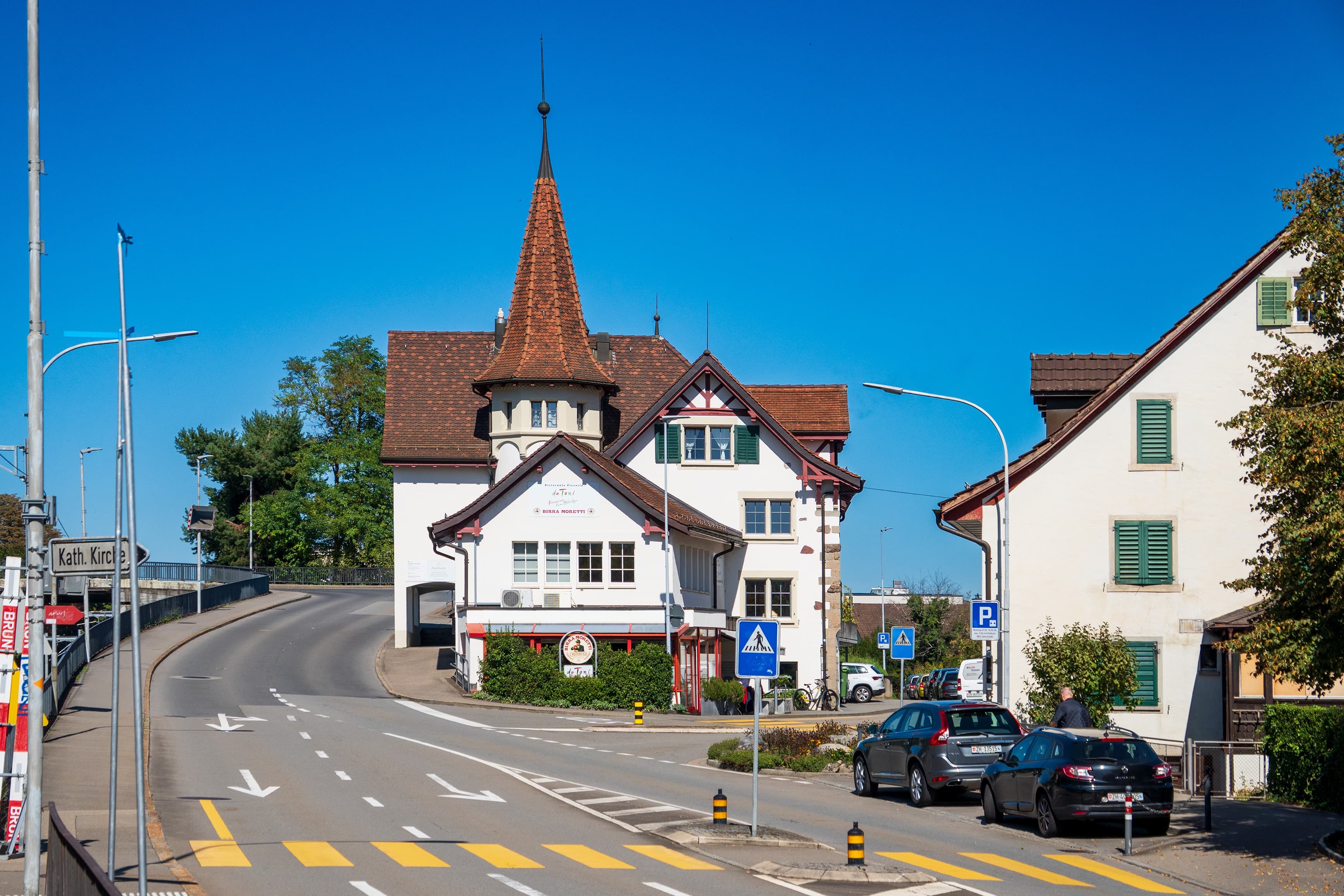 Die Umgestaltung des Verkehrsknotens soll nicht zum Verschwinden der Fussgängerstreifen führen.