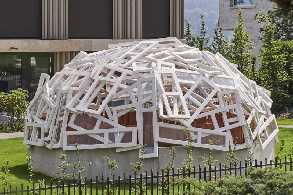 Kawamatas Kuppel nach ihrer Fertigstellung 2017