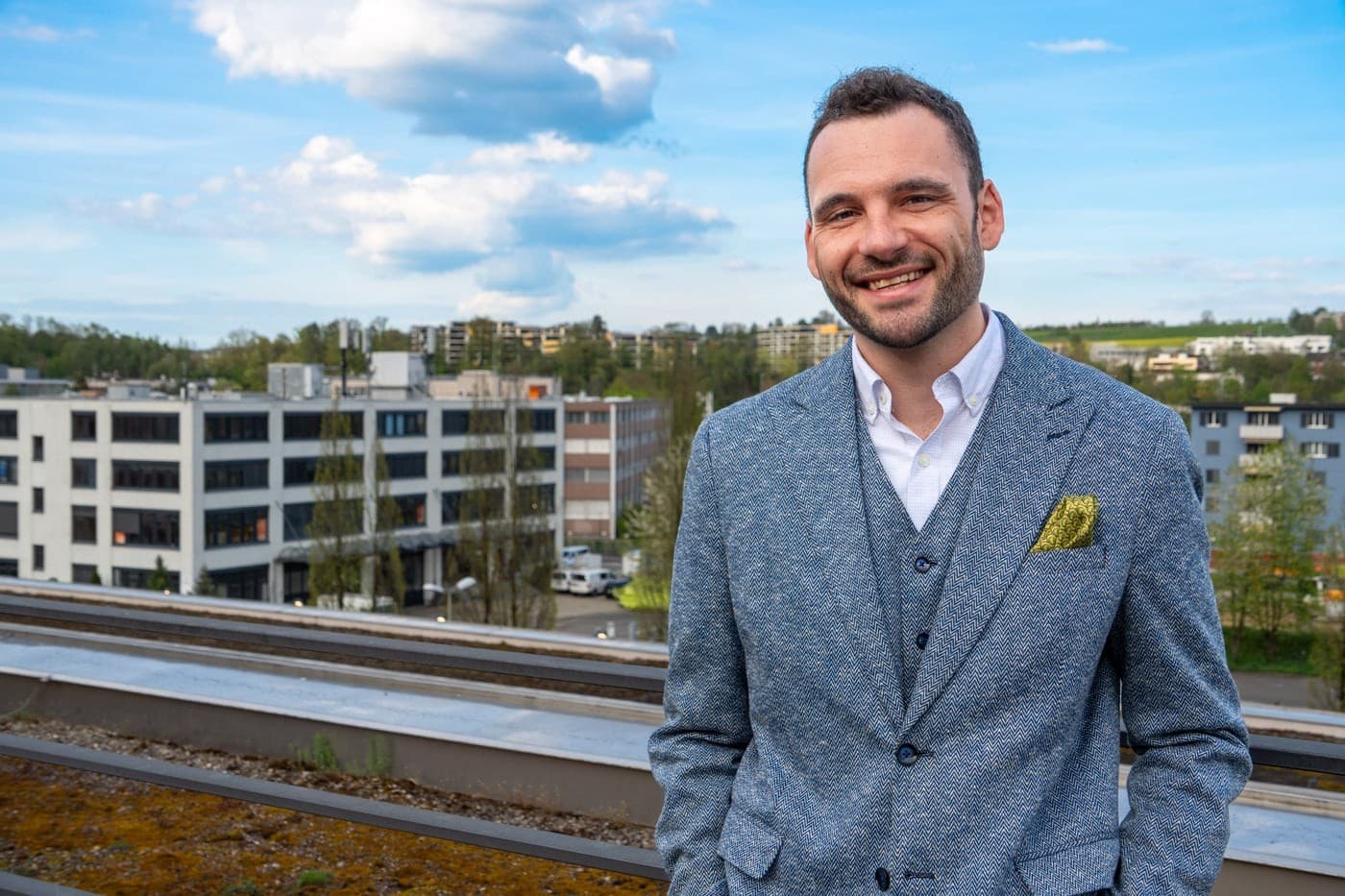 Für Sebastian Huber ist Adliswil trotz Wachstums wohnlich geblieben.