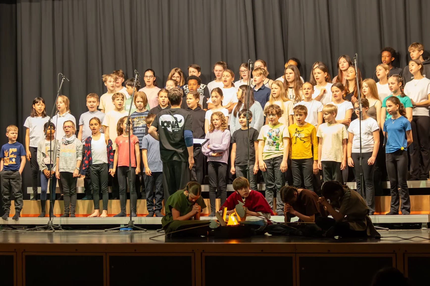 Alle konnten ihre Talente im Musical-Projekt einbringen.