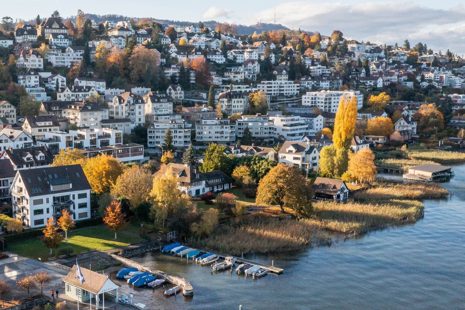 Mit der neuen BZO soll sich das bereits dicht bebaute Kilchberg «zurückhaltend und qualitätsorientiert» entwickeln.