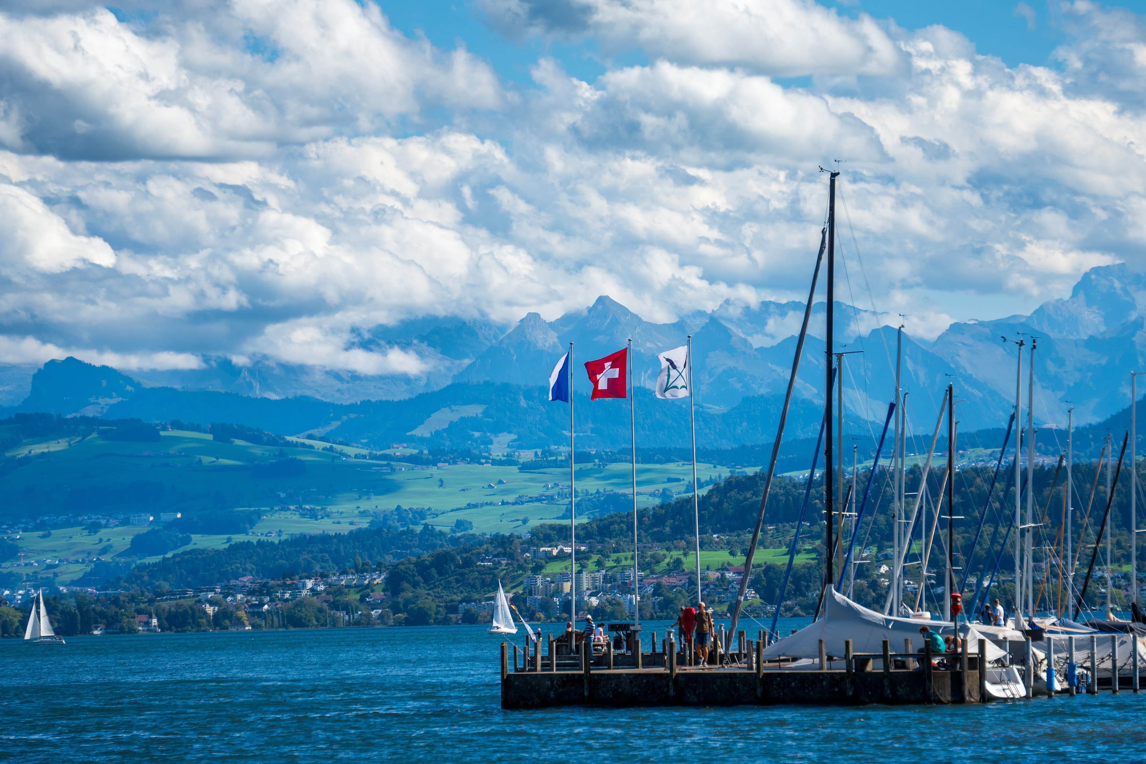Auf dem Zürichsee kontrollierte die Seepolizei am Wochenende, ob Bootsführer fahrfähig sind. (Symbolbild)