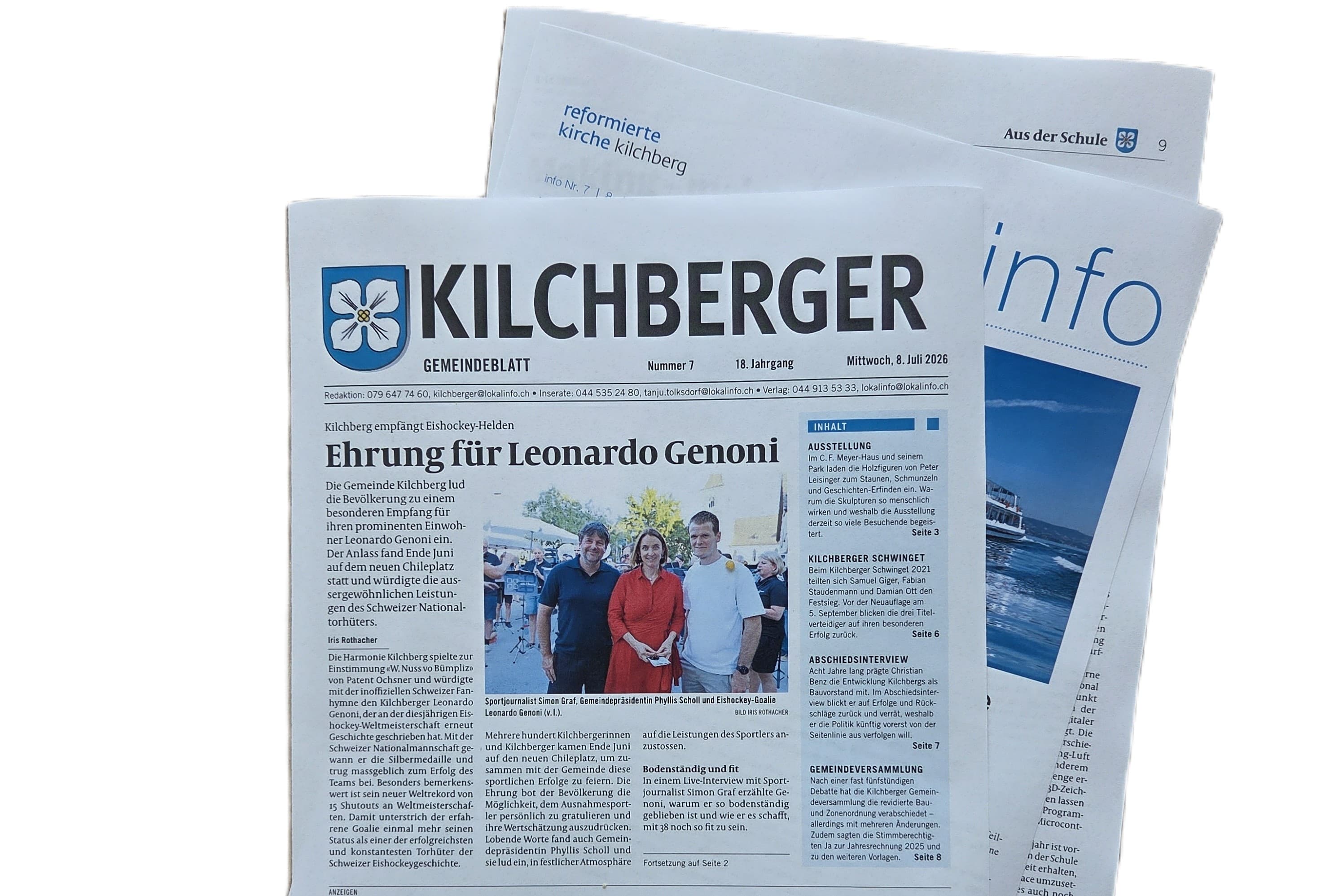 Die Monatszeitung «Kilchberger» wird verkauft. Die enge Zusammenarbeit zwischen Gemeindebehörden und Verlag soll fortgesetzt werden.