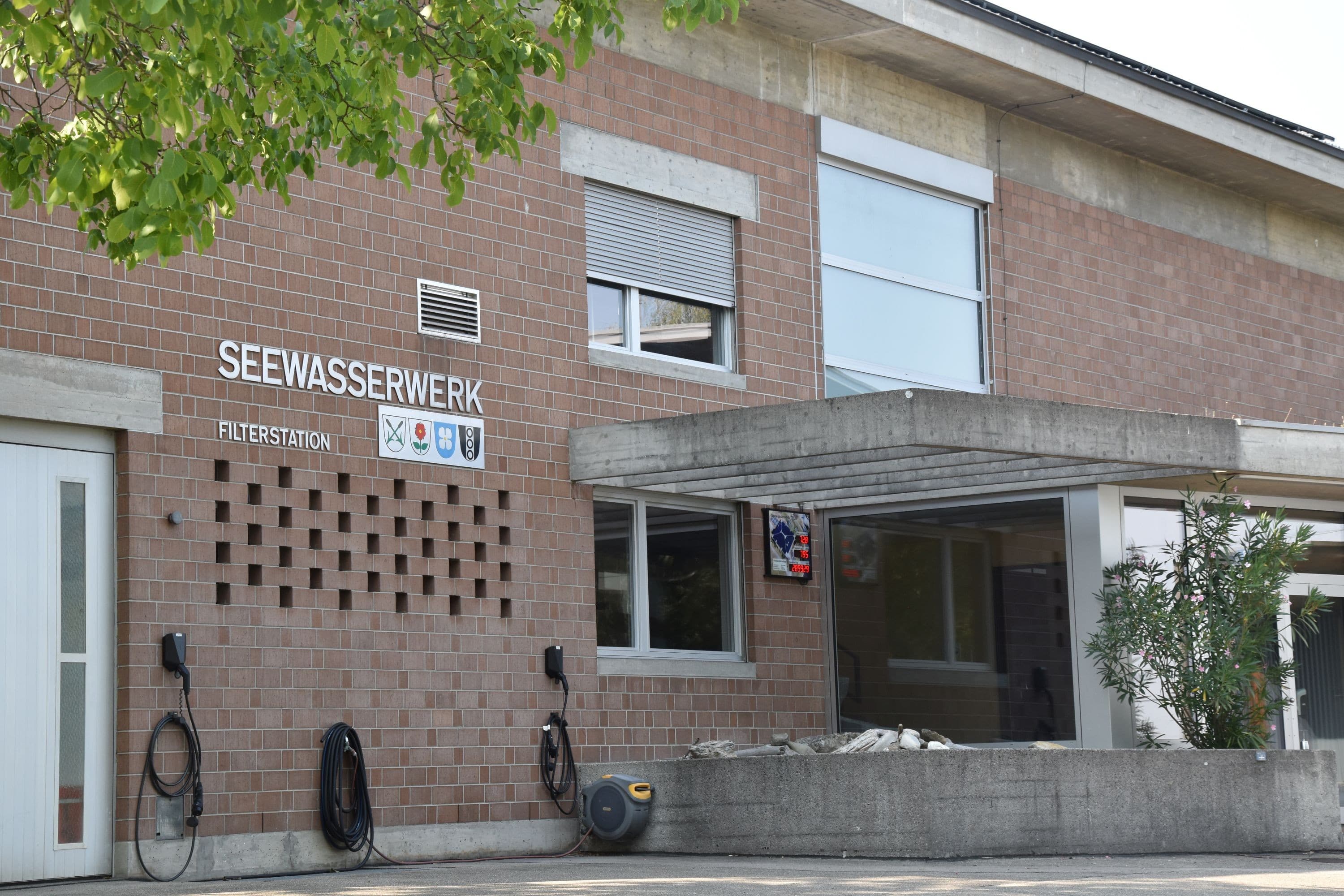 Im Seewasserwerk Rüschlikon herrscht wegen der Trockenheit Hochbetrieb.