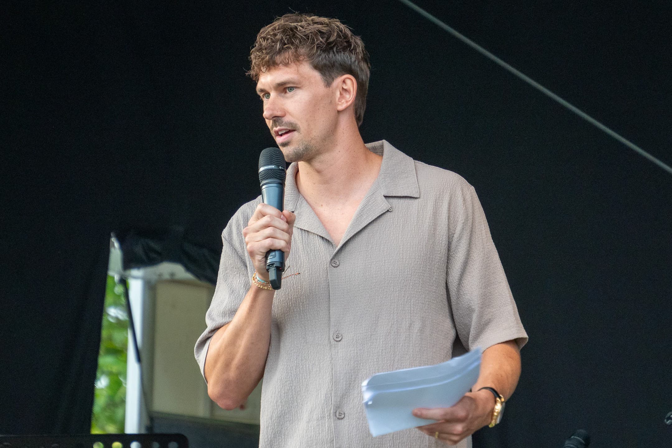 Christian Fassnacht berichtete in Thalwil von seinen WM-Erfahrungen.