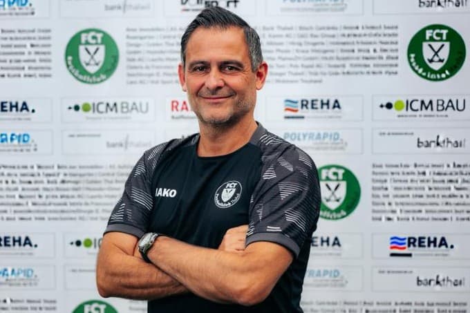 Der Trainer des FC Thalwil, Gianni Lavigna, hat die Mannschaftsausstellung gegen St. Gallen noch nicht gemacht.