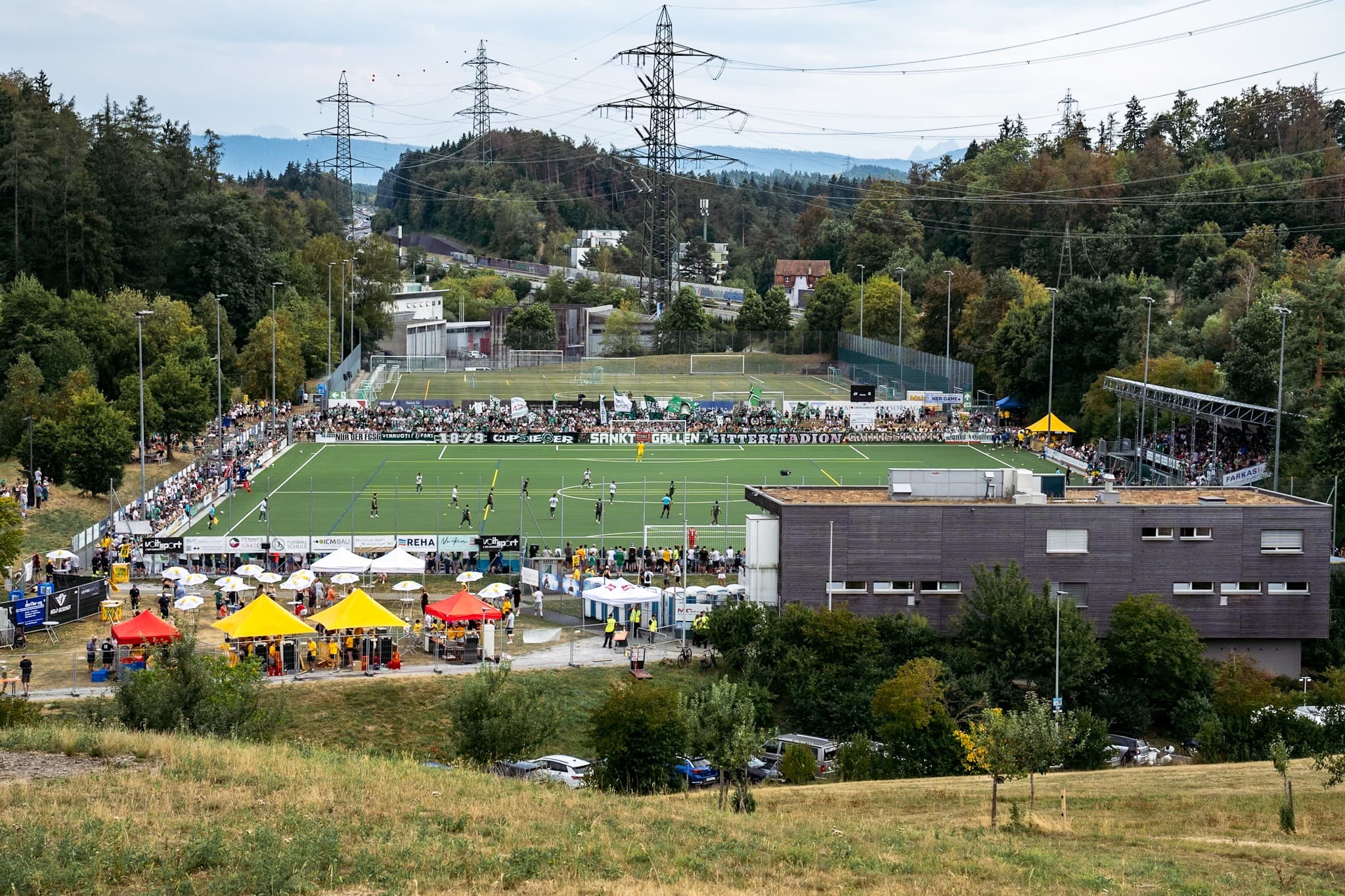 2'650 Personen verfolgten das Fussballspektakel in Thalwil.
