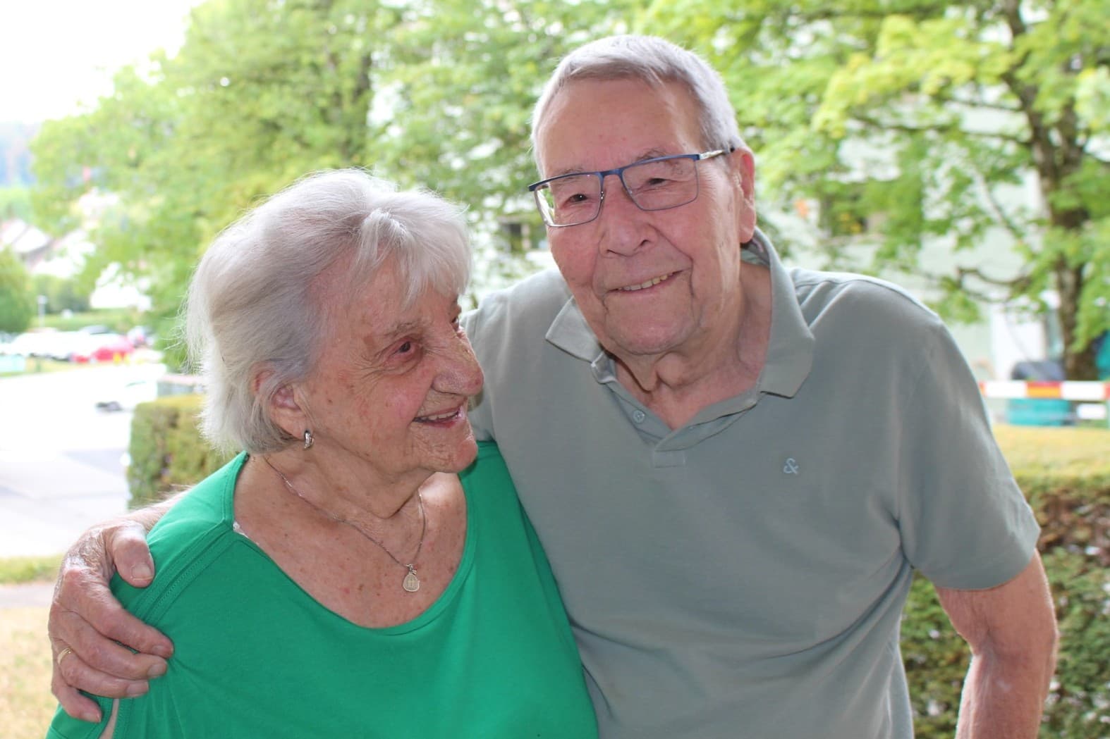 Ida und Reginald Rudin aus Thalwil blicken auf ein langes gemeinsames Leben zurück und haben dabei ihren Humor und ihre Vertrautheit nie verloren.