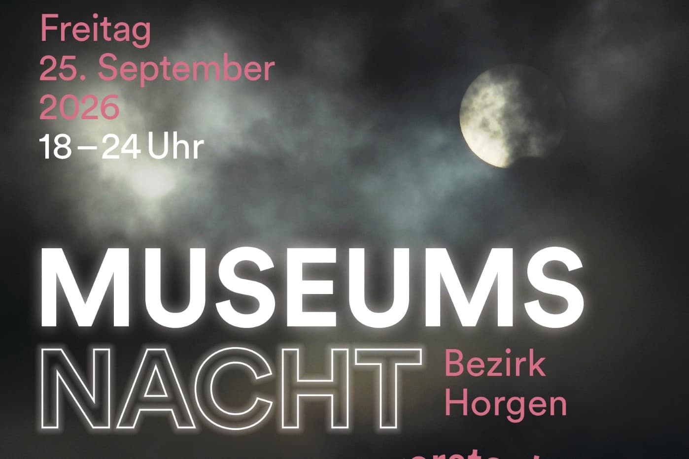 Findet wieder statt: die Museumsnacht im Bezirk Horgen.