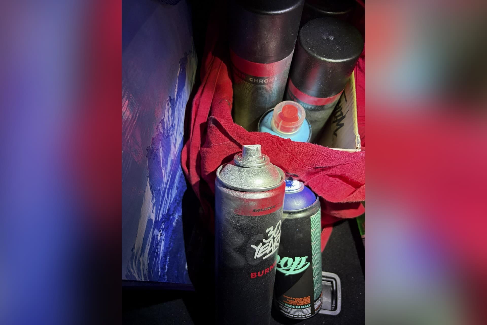 Diese Utensilien fand die Polizei im Auto der Verdächtigen.