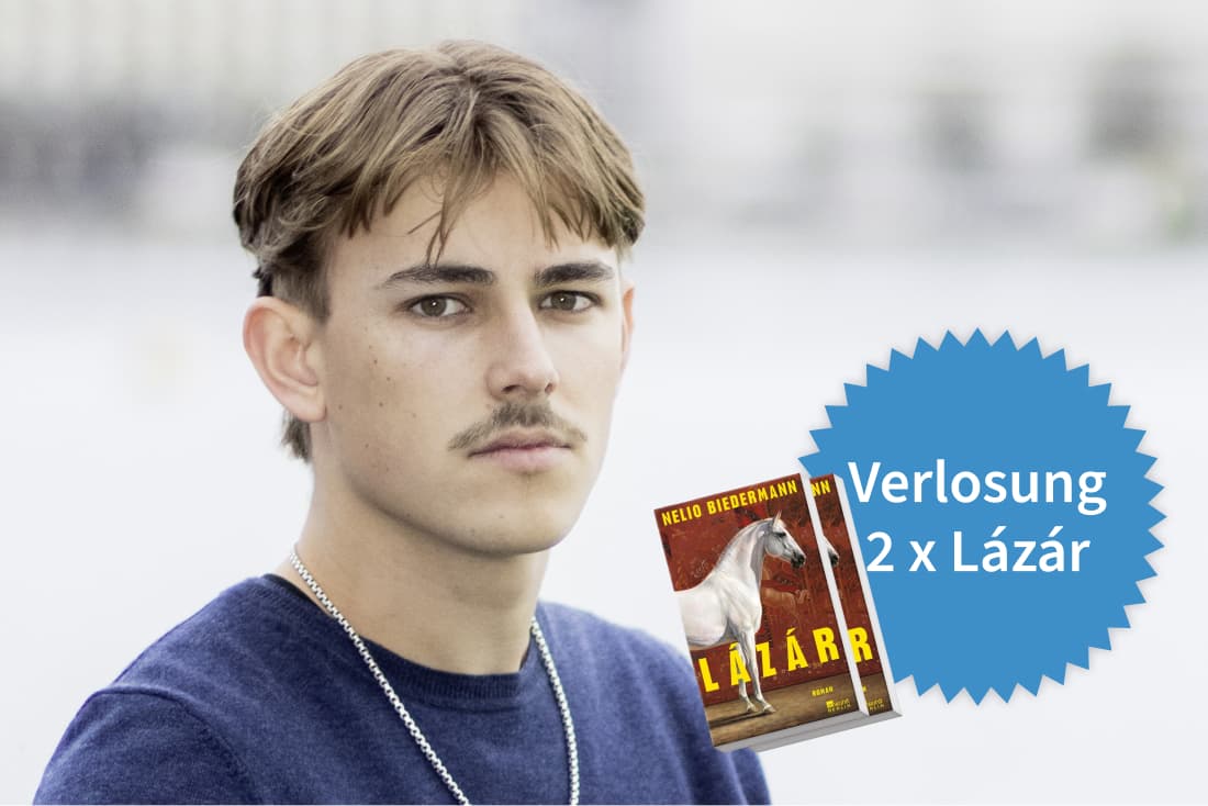 Sein zweiter Roman «Lázár» hat das Leben von Nelio Biedermann verändert.